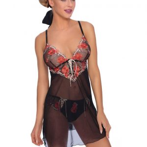 Roza Natali Chemise Black