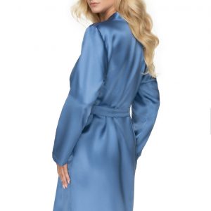 Irall Sapphire Dressing Gown Azure
